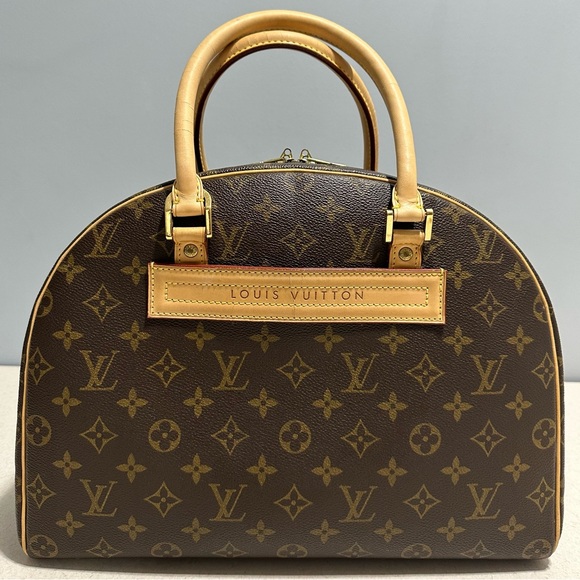 Louis Vuitton Nolita Monogram Canvas Leather with generic twilly scarf - Picture 2 of 16